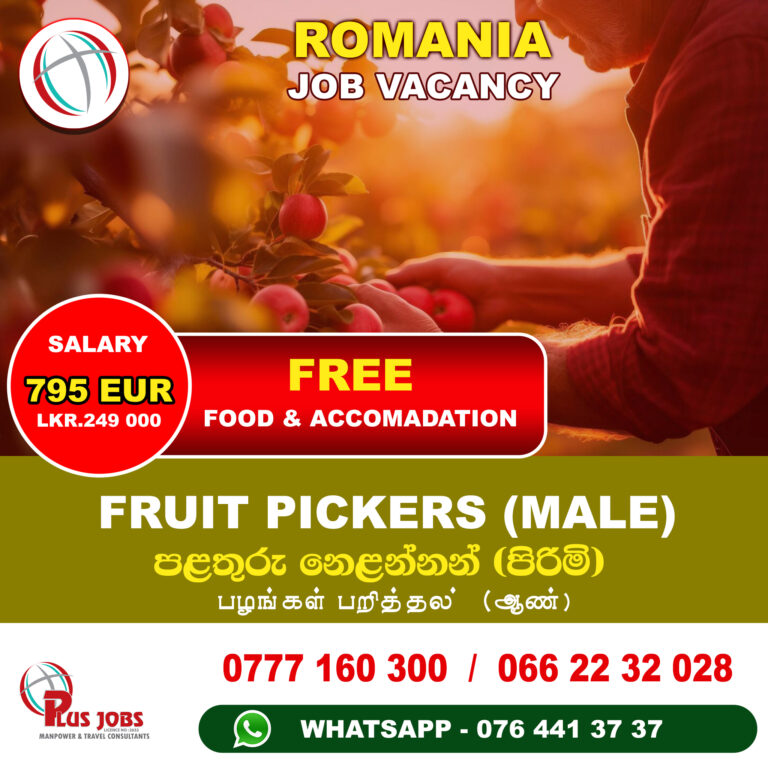 FRUIT PICKER (MALE)- ROMANIA